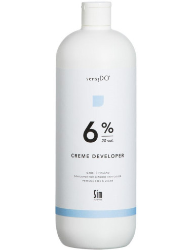 Sim SensiDo Cream Peroxide 6% unperfumed 1000ml