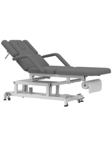 Bed for physiotherapy, massage and beautician with 3 motors Acrum, Grey