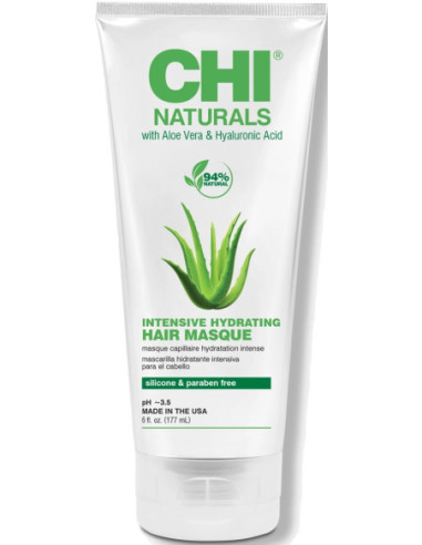 CHI NATURALS with ALOE VERA Intensive Hydrating Hair Masque 177ml