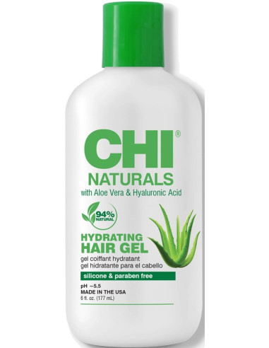 CHI NATURALS with ALOE VERA Hydrating Hair Gel 177ml