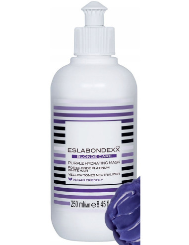 ESLABONDEXX BLONDE CARE Mask-Demi Purple hair color, moisturizes-improves tone 250ml