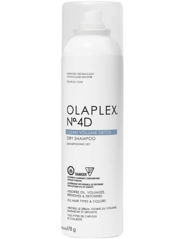 OLAPLEX No.4D CLEAN VOLUME DETOX sausais šampūns visiem matu tipiem 250ml