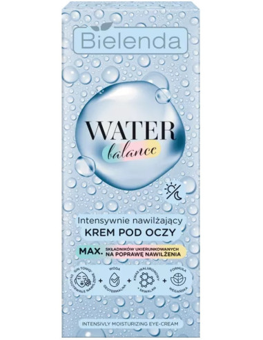 WATER BALANCE Intensely moisturizing eye cream, 15ml