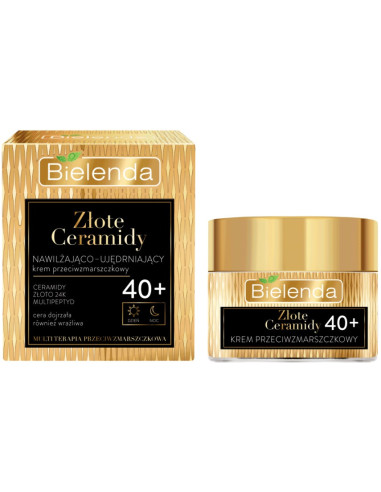GOLDEN CERAMIDES moisturizing - firming face cream 40+ day/night 50ml
