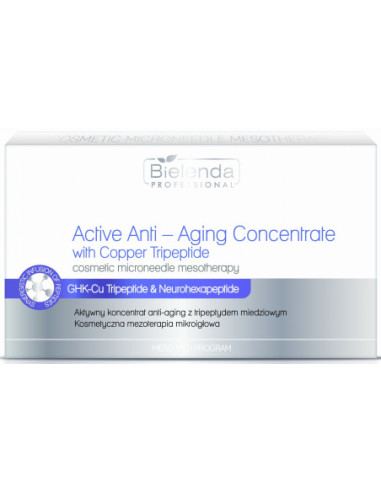 MESO-MED Active anti-aging concentrates with copper tripeptide 10x3ml