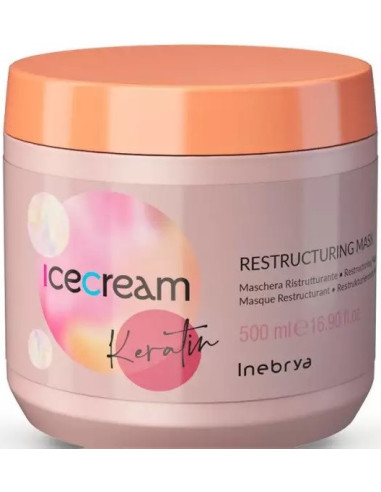 Inebrya Ice Cream Keratin Restructuring Mask 500ml