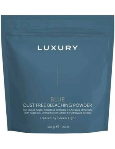 Luxury Hair Color Blue Dust Free Balinātājs - pulveris, 500g
