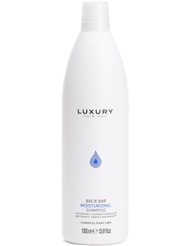 Luxury Hair Pro Back Bar Moisturizing Šampūns, 1000ml