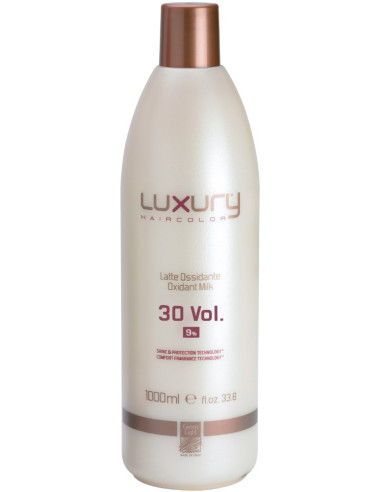 Luxury Hair Color Oxidant Milk 30 Vol. 9%, 1000ml