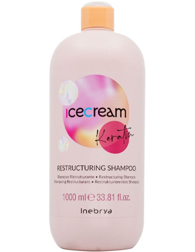 Inebrya Ice Cream Keratin Restructuring Shampoo 1000ml