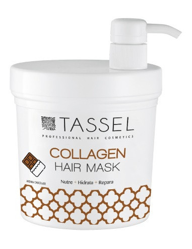 TASSEL AROMA SENSATIONS Mask for hair COLLAGEN, chocolate 1000ml
