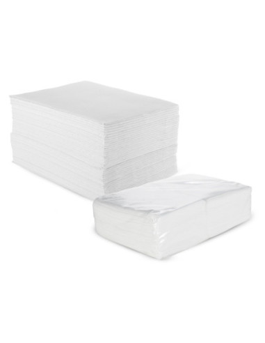 Towels for hairdressers, paper, 50x80cm, disposable, 100pcs.