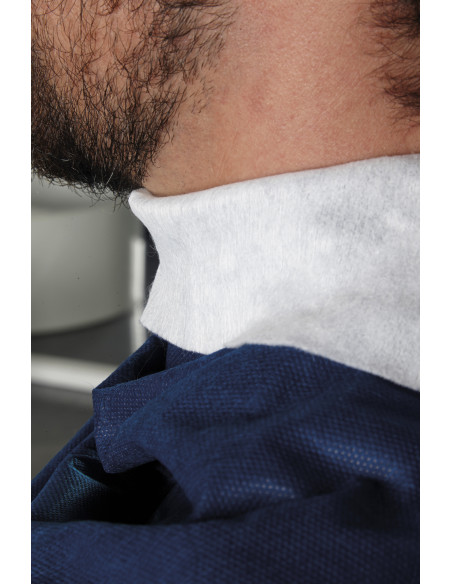 Neck paper for haircut, soft, non-woven material, 10x60cm, 100pcs.