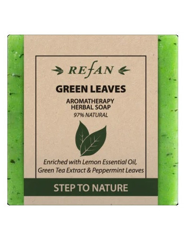 Aromatherapy Herbal Soap Green Leav., 120g
