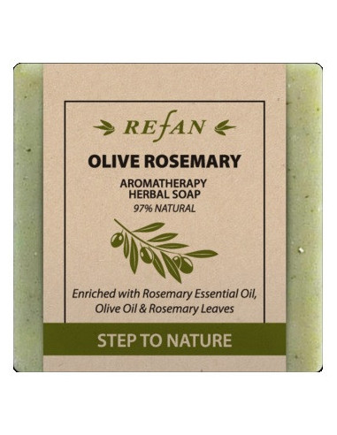 Aromatherapy Herbal Soap Olive Rosemary, 120g