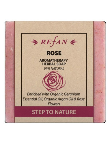Aromatherapy Herbal Soap Rose, 120g