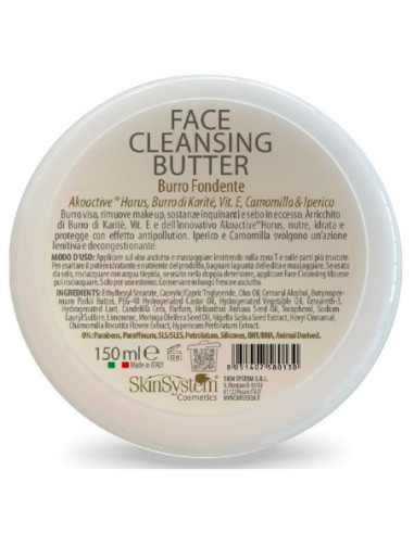 SkinSystem Face Cleansing Butter 150ml