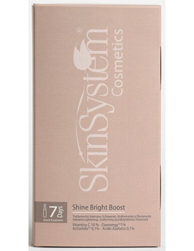 SkinSystem Sejas ampulas SHINE BRIGHT BOOST 7x2ml