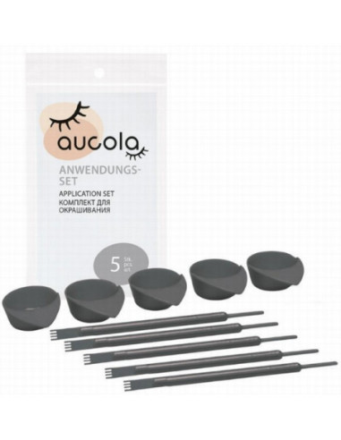 Aucola Set for eyebrow and eyelash tinting