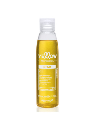 YELLOW STAR glow-giving oil for all hair types, 125 ml