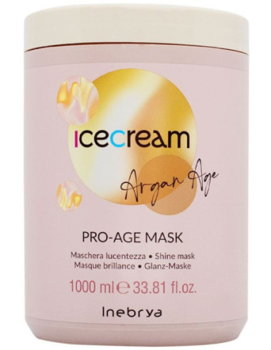 Inebrya Ice Cream Антивозрастная маска с аргановым маслом 1000ml