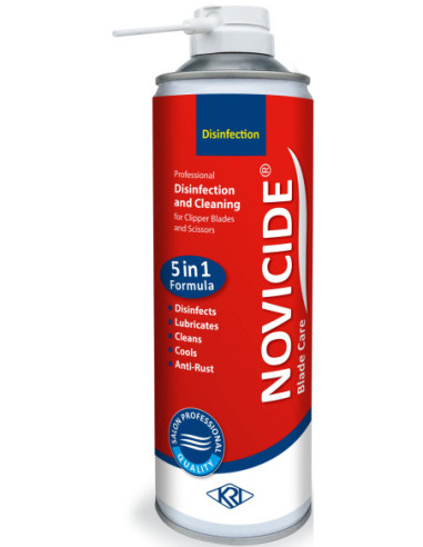 Novicide Blade Care for disinfection and cleaning of hair clippers 500ml