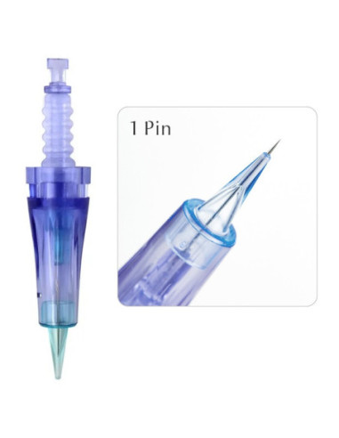 Needles for microneedling device A6 for micropigmentation, L1 (purple)