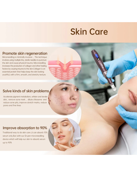 Dr. Pen Аппарат фракционной мезотерапии Dermapen A10, беспроводное