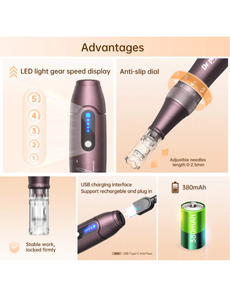 Dr. Pen Microneedling device Dermapen A10, wireless