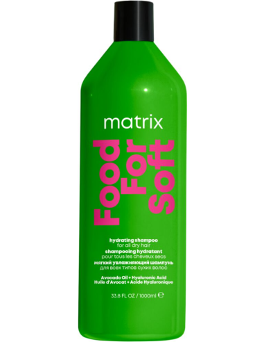 Food For Soft​ intensely moisturizing shampoo for all types of dry hair, 1000ml