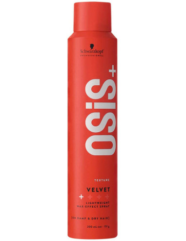 OSIS Velvet легкий спрей с эффектом воска 200мл