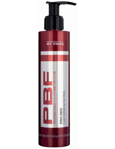 CAREFORCOLOR PRO Matu maska toņu kopšanai - Red 200ml