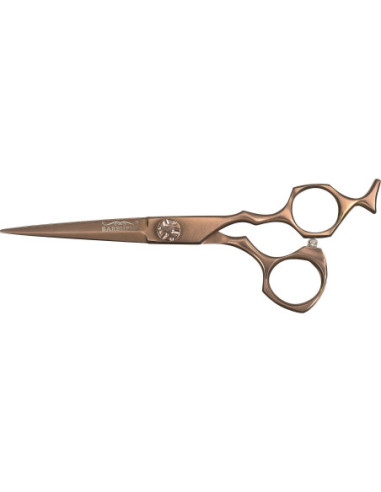 BARBURYS Scissors for cutting hair, 440C Japanese stainless steel, plasma coated -7'