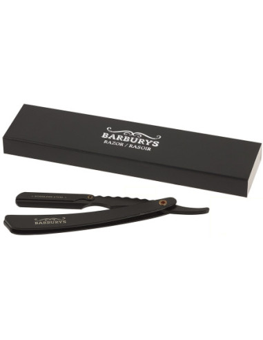 BARBURYS Razor Reverence, matte, stainless steel, double-sided