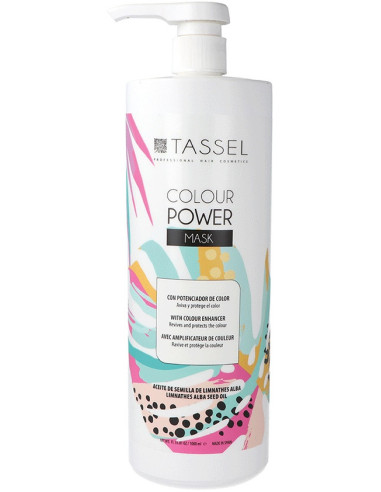 TASSEL COLOR POWER Maska matiem, krāsas noturībai un spilgtumam 1000ml