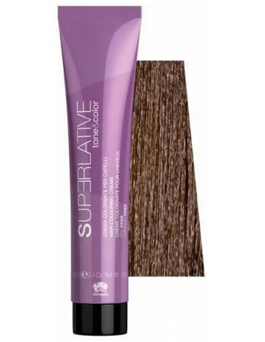 TONE&COLOR Тонирующая краска для волос 6.32 Dark Blonde Golden Irisee, c кератином, 100мл
