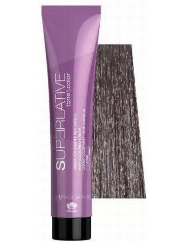 TONE&COLOR Тонирующая краска для волос 5 Light Chestnut, c кератином, 100мл