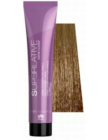 TONE&COLOR Krāsa matiem tonējoša 8 Light Blonde, ar keratīnu 100ml