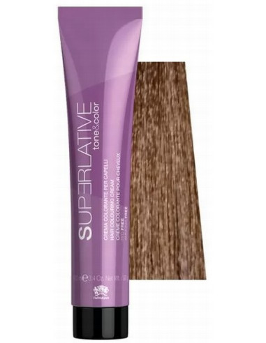 TONE&COLOR Тонирующая краска для волос  7.32 Blonde Golden Irisee, c кератином, 100мл