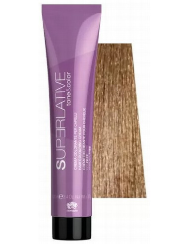 TONE&COLOR Тонирующая краска для волос 8.31 Light Blonde Golden Ash, c кератином, 100мл