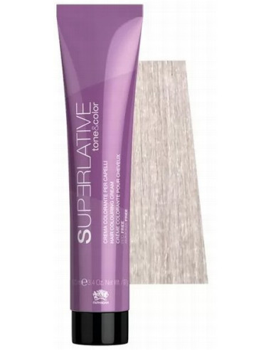 TONE&COLOR Тонирующая краска для волос 10.02 Blonde Platinum Natural Irisee, c кератином, 100мл