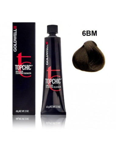 Goldwell Topchic стойкая краска для волос 60 ml 6BM
