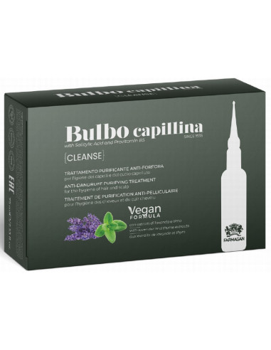 BULBO CAPILLINA CLEANSE anti-dandruff purifying treatment 10X7.5ml