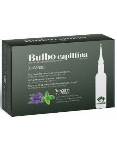 BULBO CAPILLINA CLEANSE Средство против перхоти 10*7,5мл