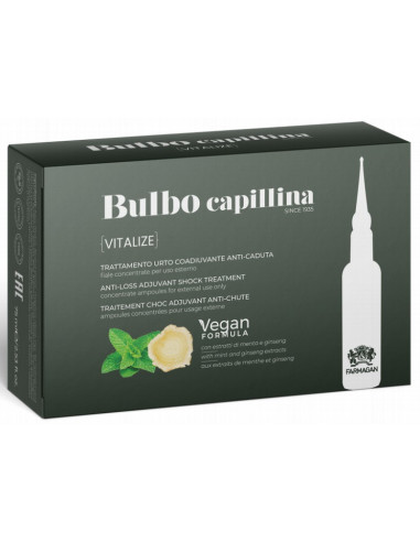 BULBO CAPILLINA VITALIZE anti-loss adjuvant shock treatment 10x7.5ml