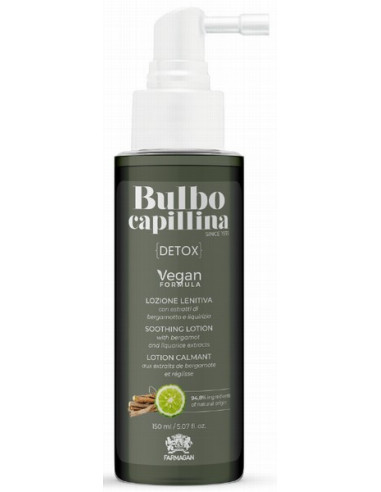 BULBO CAPILLINA DETOX Лосьон для кожи головы успокаивающе-восстанавливающий 150мл