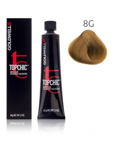 Goldwell Topchic стойкая краска для волос 60 ml 8G