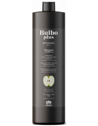 BULBO PLUS REPLENISH damaged and fragile hair shampoo 1000ml