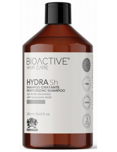 BIOACTIVE HYDRA Šampūns ļoti dehidrētiem matiem, maigi attīrošs, mitrinošs 250ml