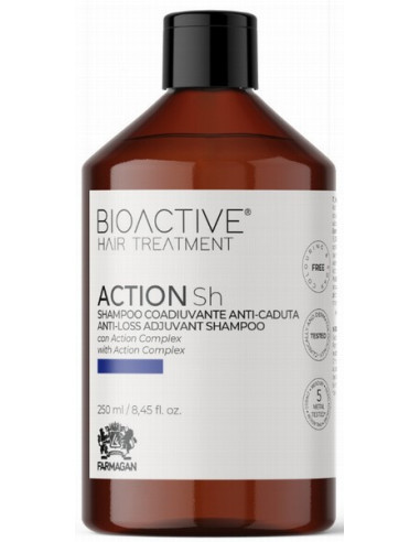 BIOACTIVE ACTION Šampūns matu augšanai, novērš izkrišanu 250ml